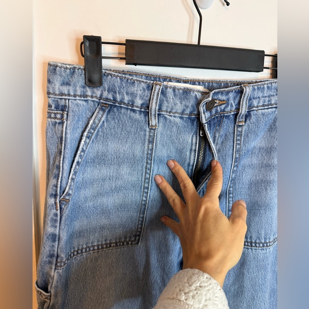 Hidden Logan Dad Distressed Carpenter Jeans - Picture 8 of 9
